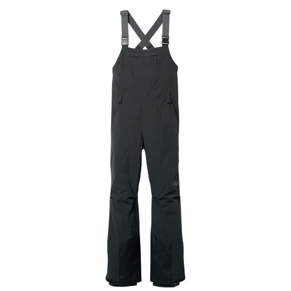 REI Co-Op Powderbound Insulated Bib Snow Pants Black Women's XS Excellent